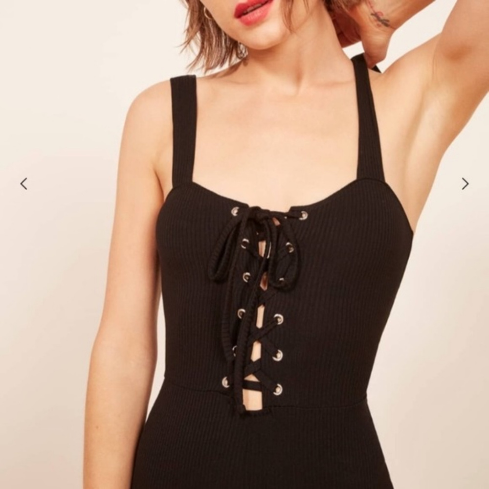 Chase Lace-up Jumpsuit *petite* - Picture 3 of 5